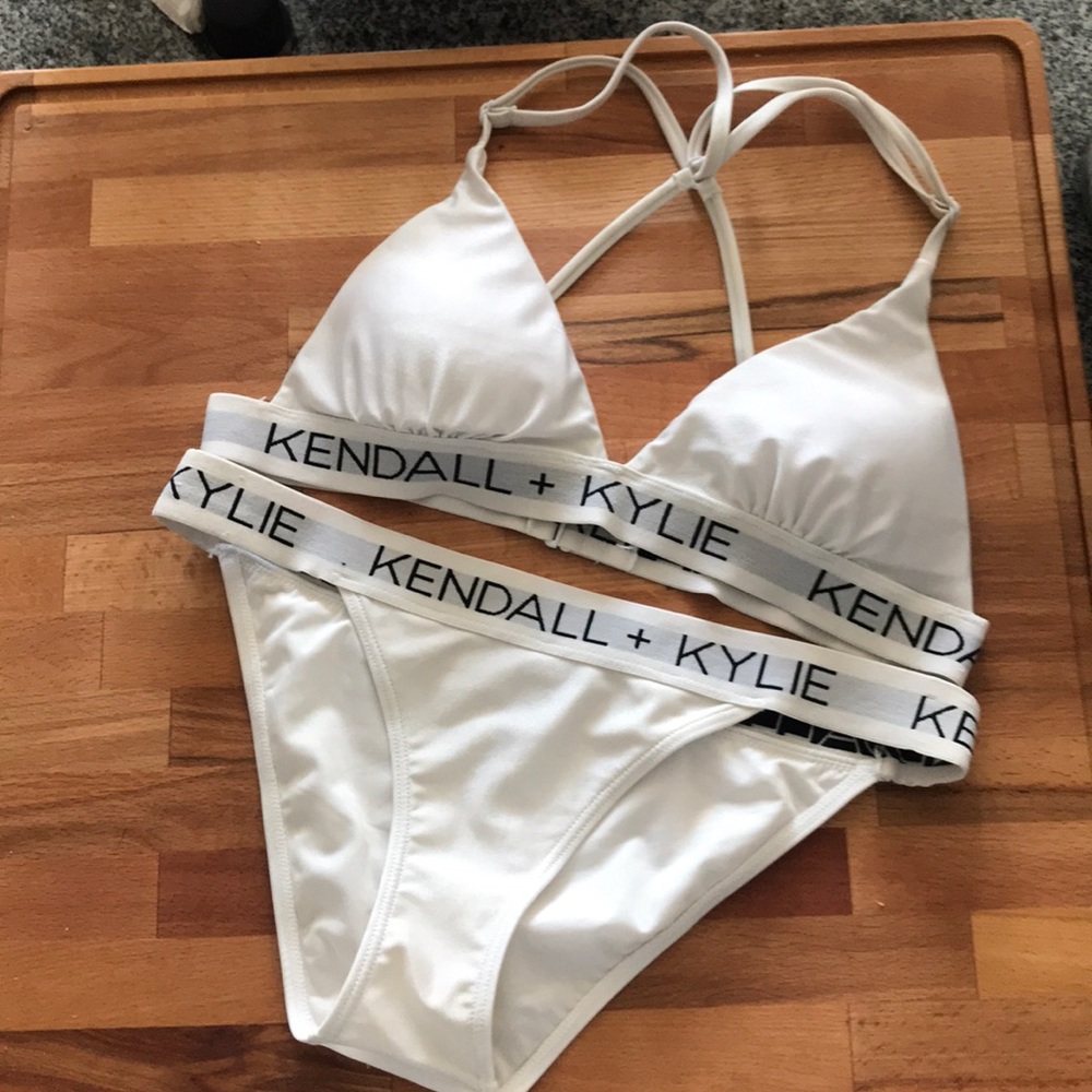 Kendall + Kylie branded bikini